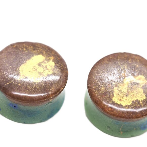 Green Two Tone Gauges - Picture 4 of 7